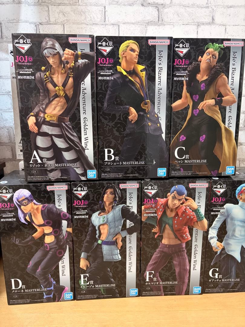 ジョジョの奇妙な冒険 フィギュア 第５部