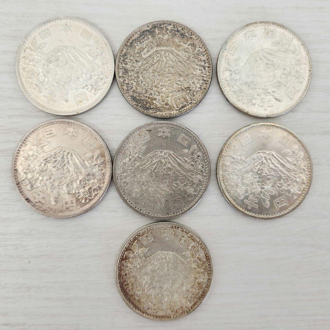 オリンピックデザイン 1000円硬貨 7枚セット
