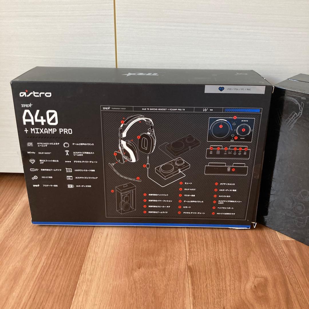 ASTRO Gaming PS5 ヘッドセット新品未使用&イヤーパッドセット