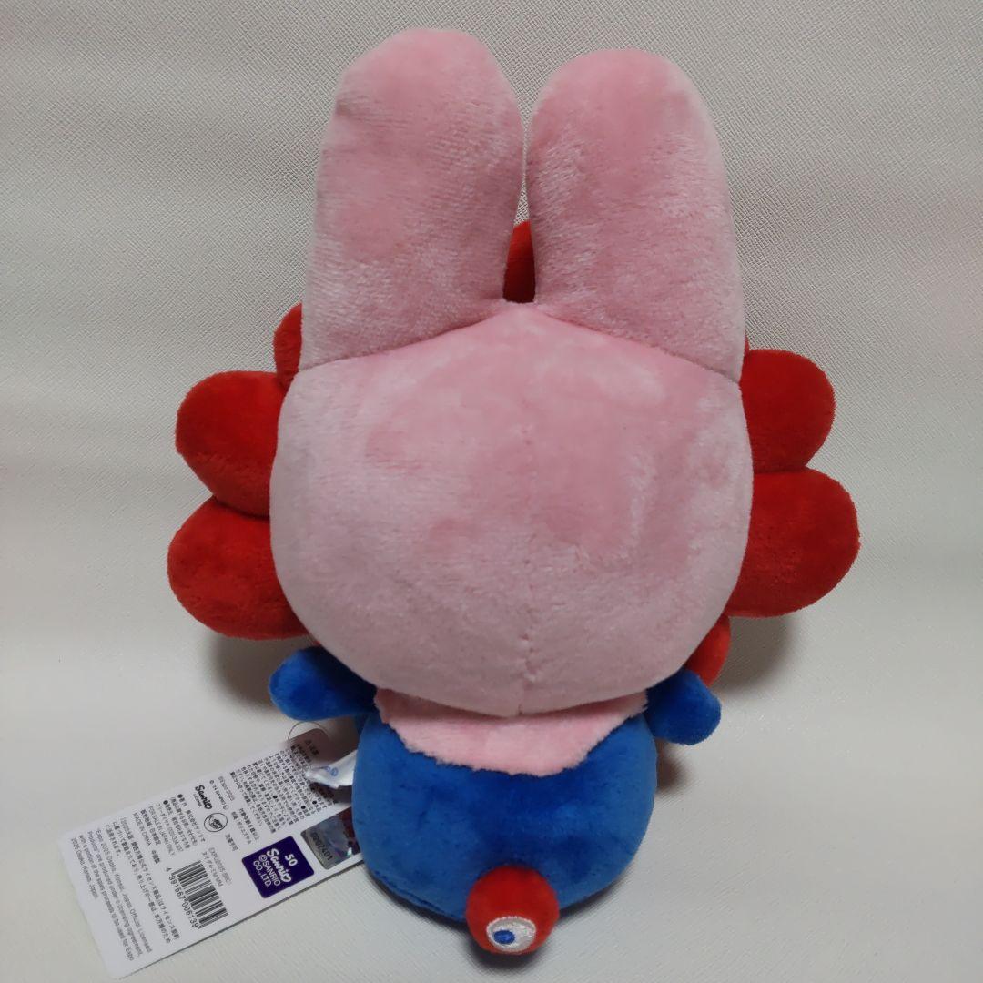 マイメロディ サンリオなりきりミャクミャクぬいぐるみM 大阪万博 タグ付き