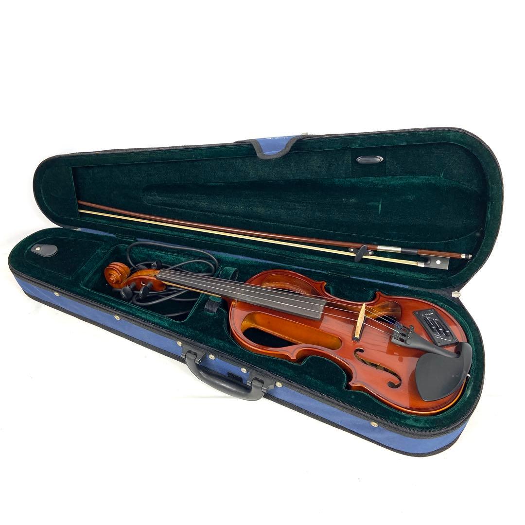 Hallstatt CV-210E バイオリン ブラウン ケース付き 動作品