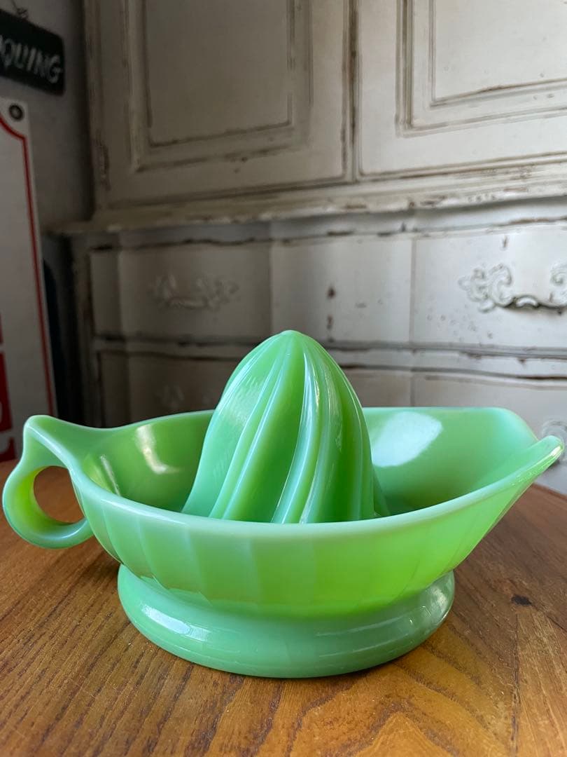 アンティーク　ジャネット社　ジェダイ　オレンジ　レモン　リーマー　絞り器　ウラン