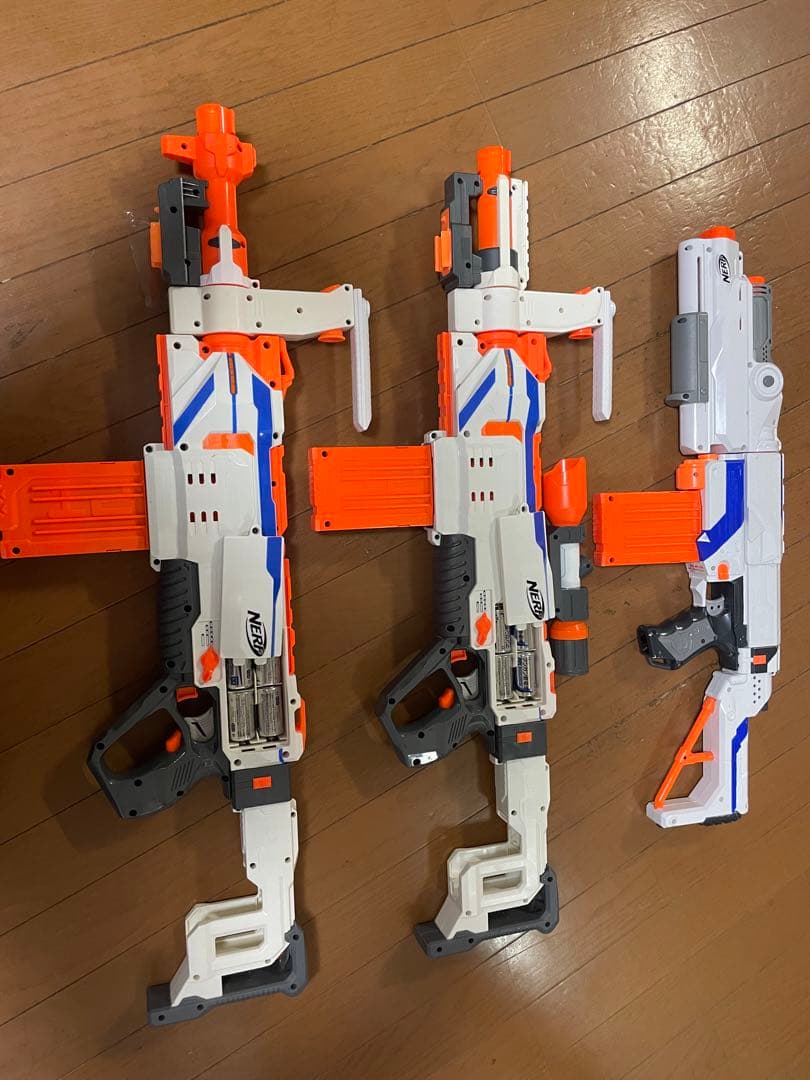 Nerf 電動ガン 2個セット, 1個手動