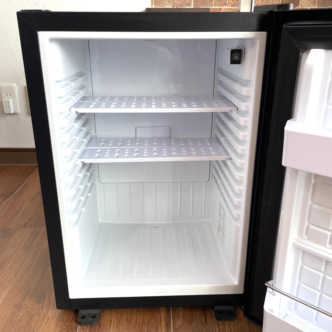 三ツ星貿易冷蔵庫 エクセレンス 40L ブラック ML-40G