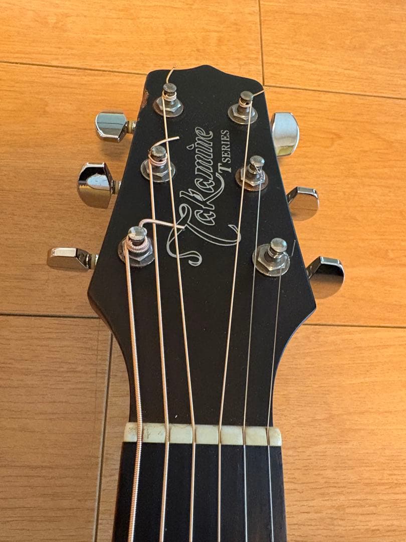 ア*。様 エレクトリック・アコースティックギター ブラック（エレアコ）