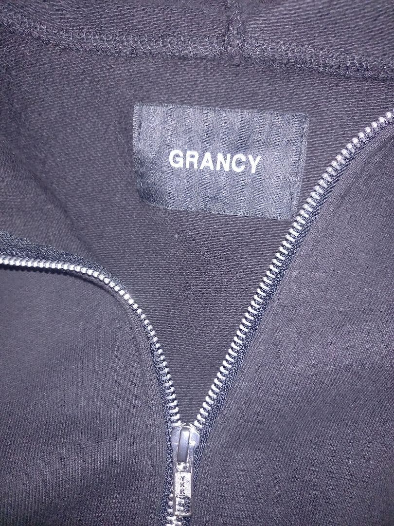GRANCY ニットレイヤードデザインジップフーディ sサイズ タグ付き
