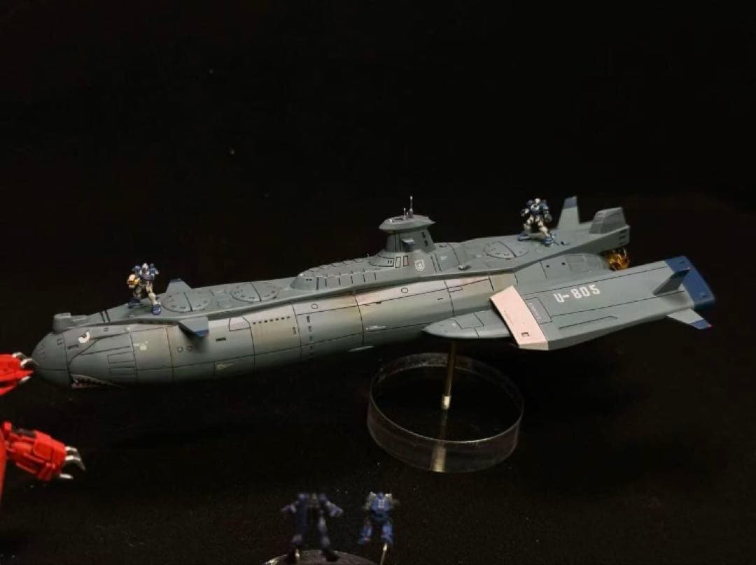 ガンダム1/1700 GK完成品 ジュノー級潜水艦 シャンブロ