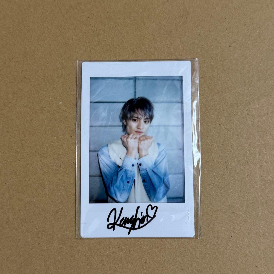 KENSHIN 上村謙信 直筆サイン入りチェキ