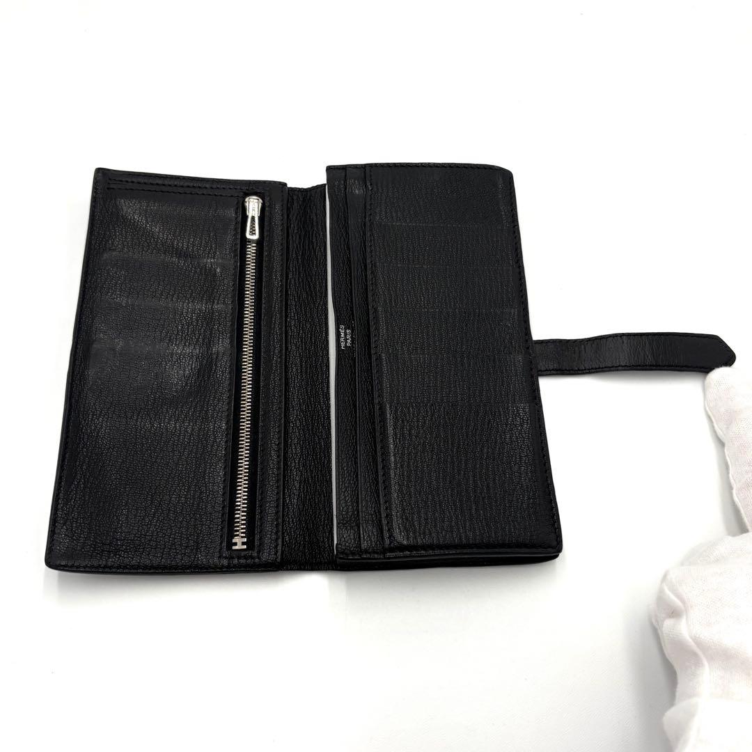 美品✨HERME エルメス 長財布 ベアン スフレ Ｏ刻印