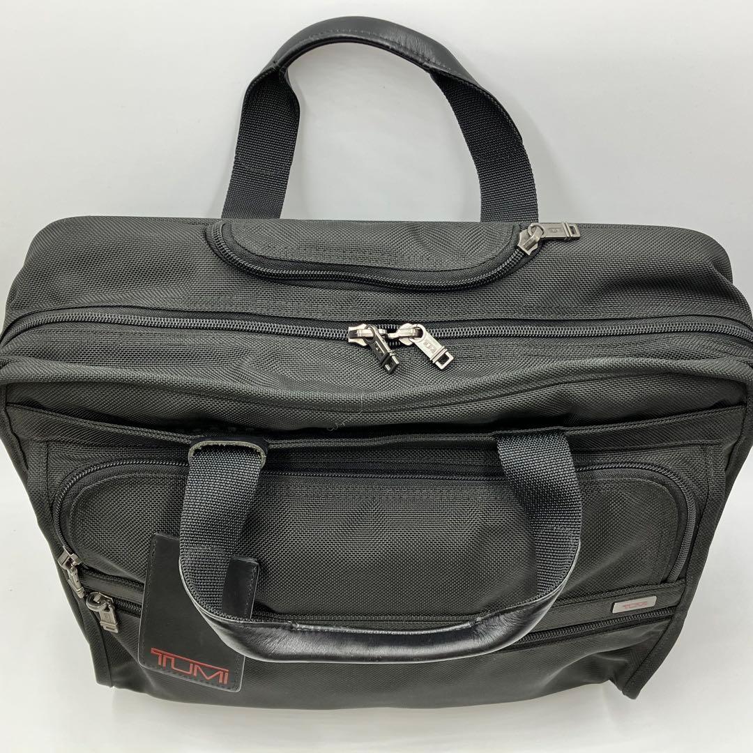 TUMI コンパクト　キャリーバッグ ビジネス 2way 機内持ち込み　黒