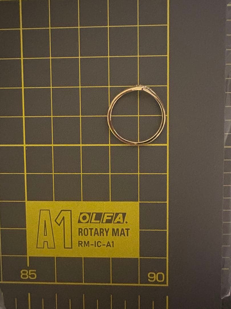 【セール】オレフィーチェorefice K18ハレリングイエローゴールド箱要相談