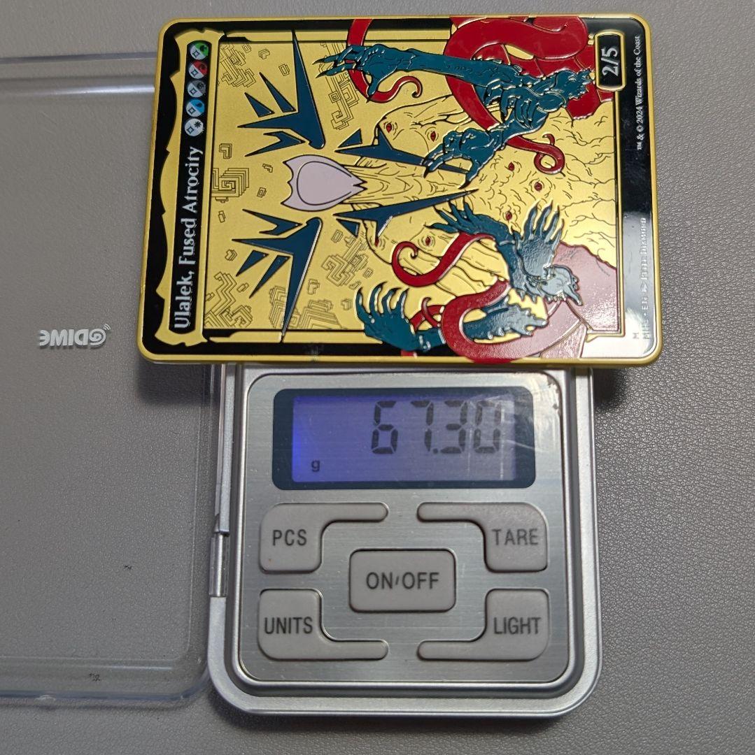 【未使用】MTG　Pinfinity　初祖スリヴァー　提示用　金属製