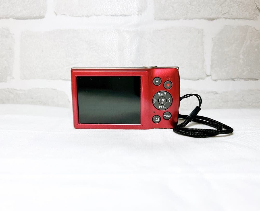 Canon キャノン IXY 200 レッド コンパクトデジタルカメラ