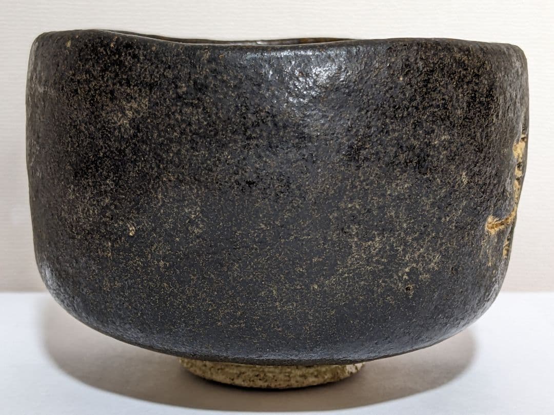 ♦ 茶道具 黒楽抹茶碗 工芸品 美術品 コレクション 骨董品 アンティーク