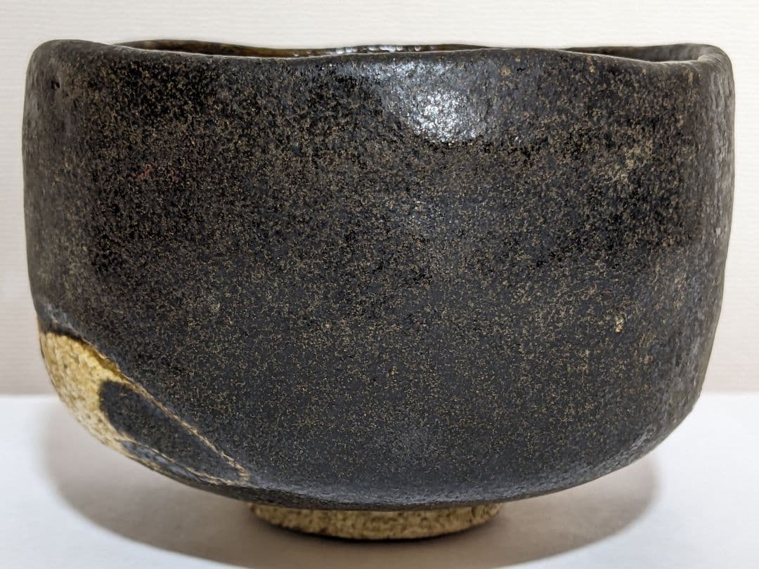 ♦ 茶道具 黒楽抹茶碗 工芸品 美術品 コレクション 骨董品 アンティーク