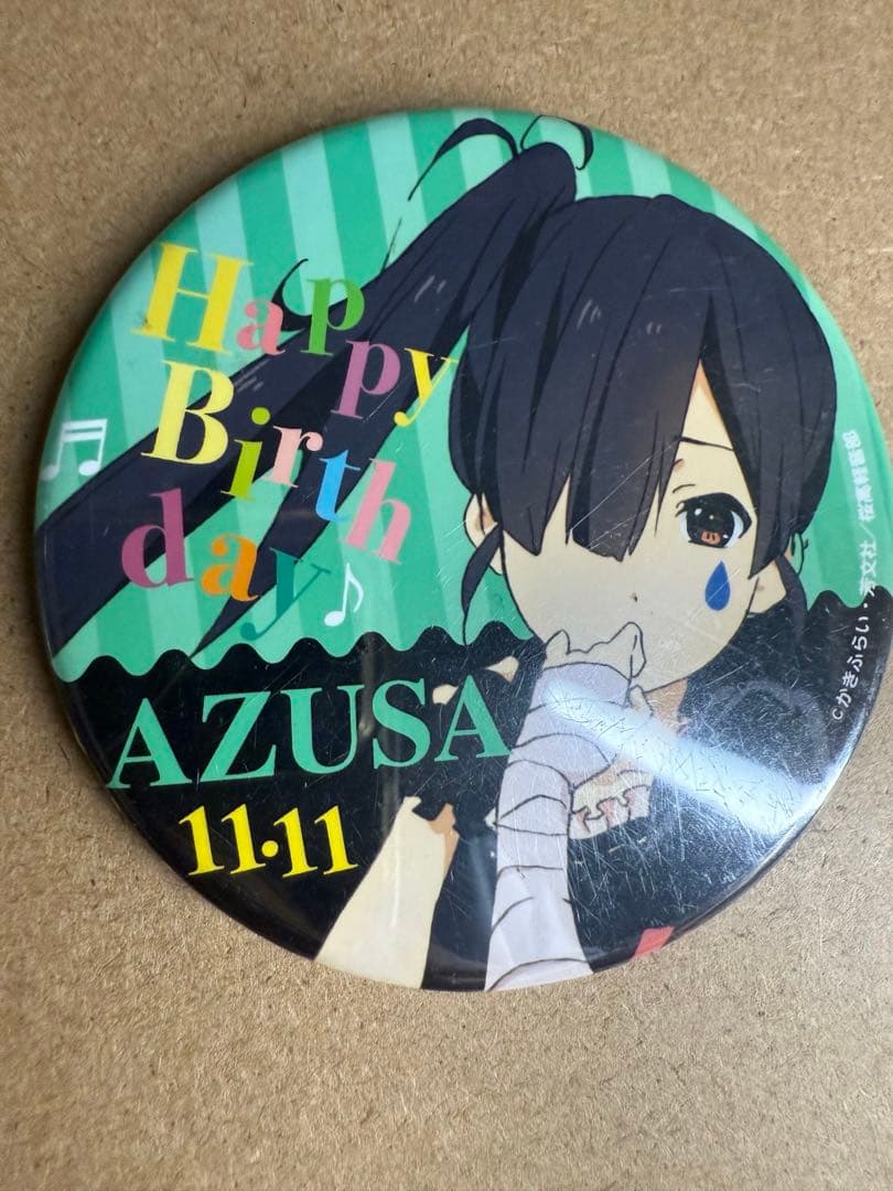 けいおん! 中野梓 birthday＆コラボ 缶バッジ6個セット