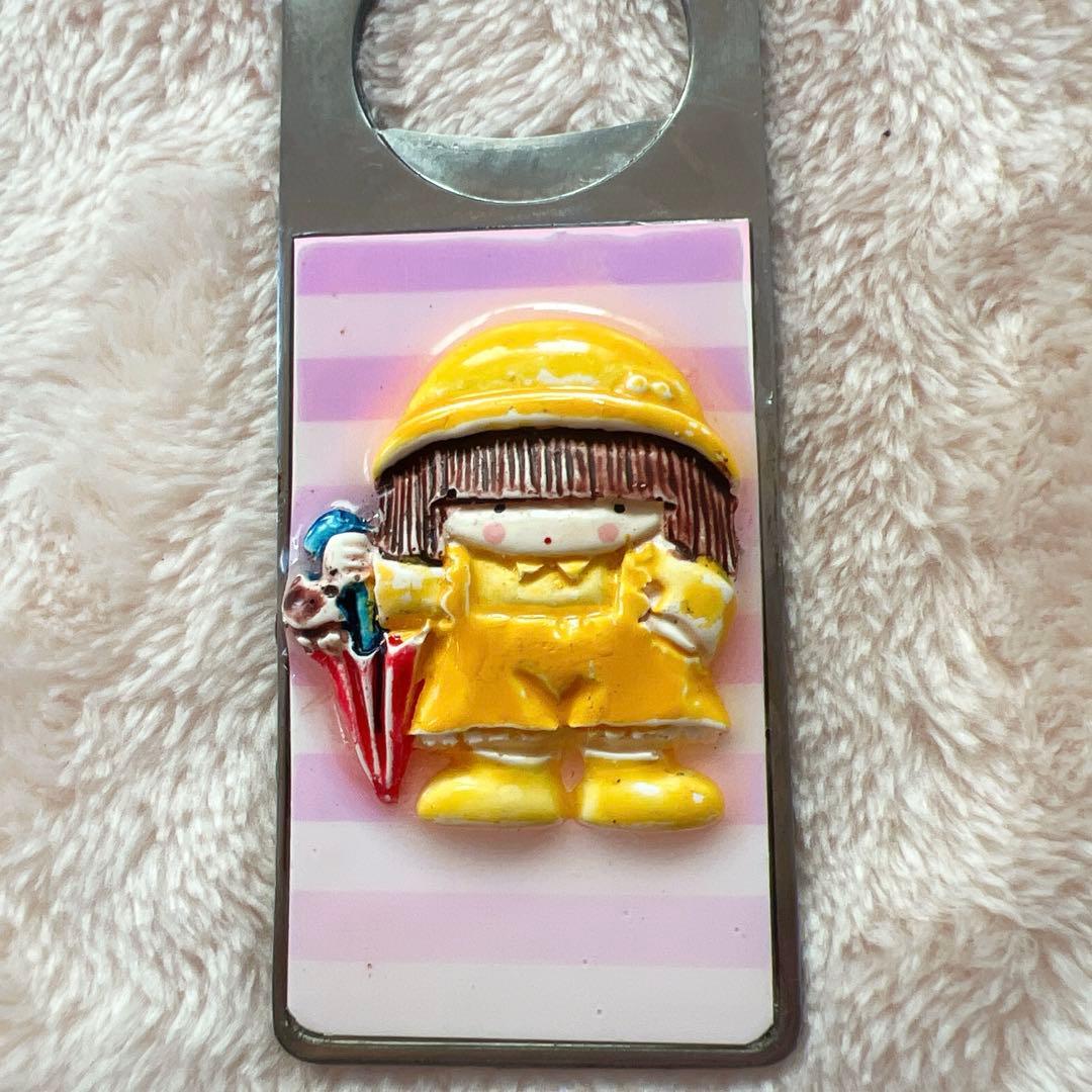 昭和レトロ ビンテージファンシー栓抜き型キーホルダー 7点 1980年代