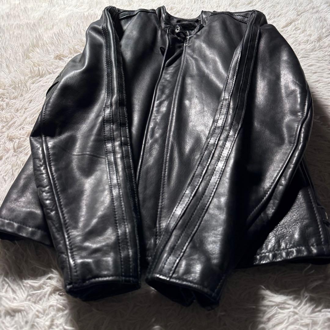 美品/激レア✨schott ライダースジャケット　147 本革　ブラック　38