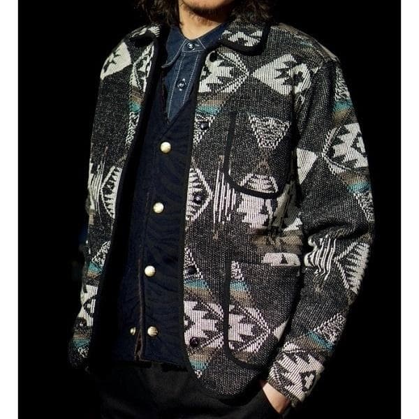 ラスト定価119900円 CALEE ビーチクロスジャケット&ベストセット 黒L