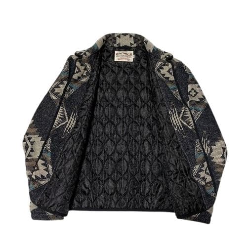 ラスト定価119900円 CALEE ビーチクロスジャケット&ベストセット 黒L