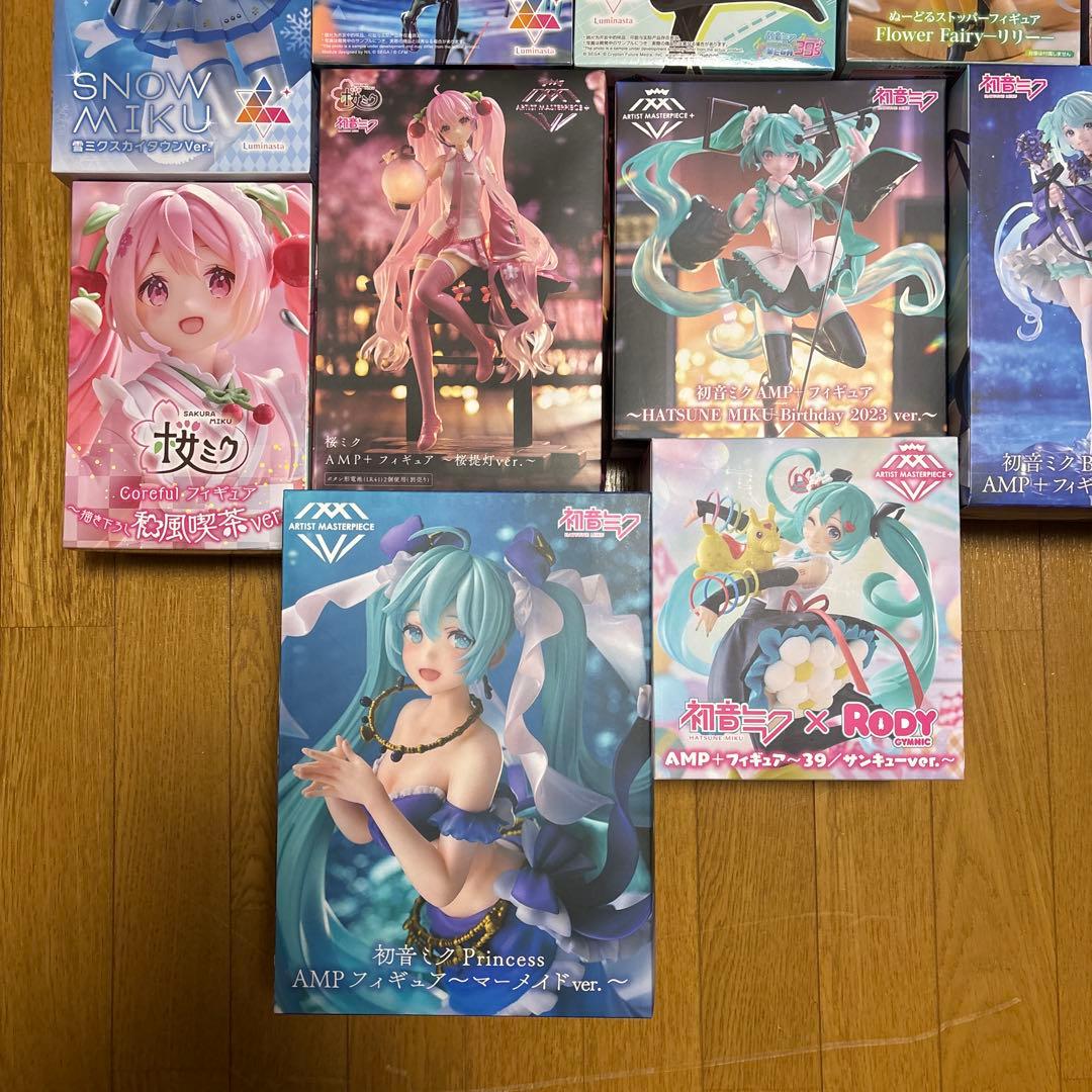 初音ミク　フィギュア　いろいろセット
