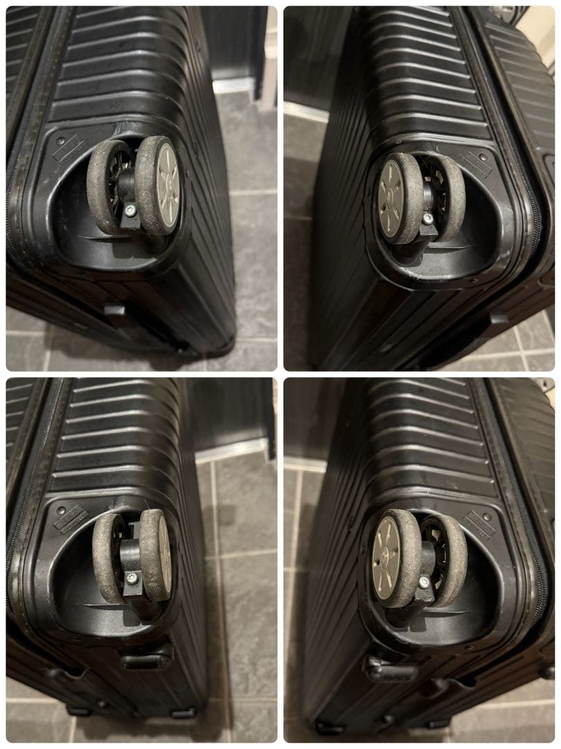 希少 廃番 RIMOWA SALSA 4輪 スーツケース マットブラック 35L