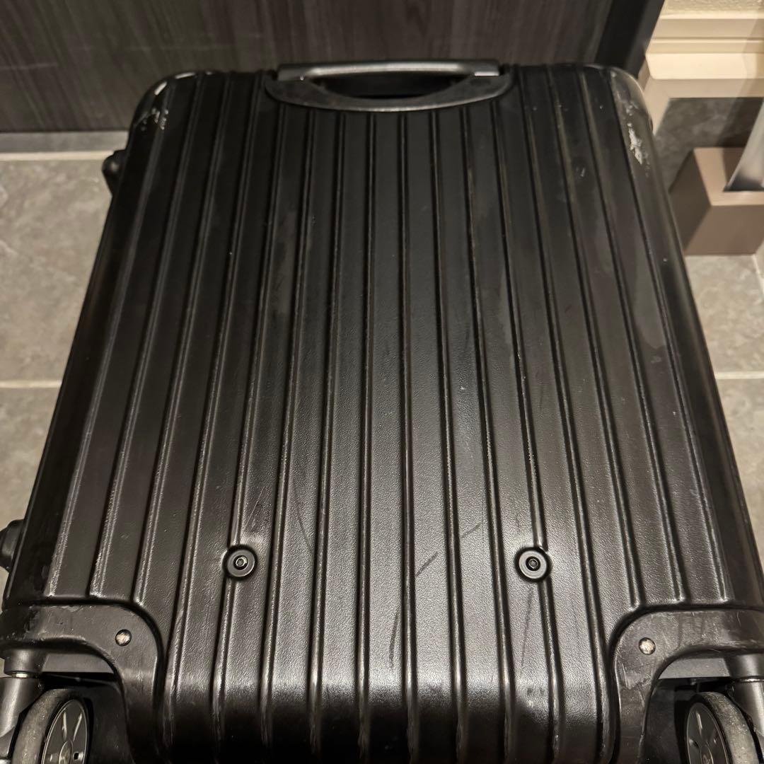 希少 廃番 RIMOWA SALSA 4輪 スーツケース マットブラック 35L