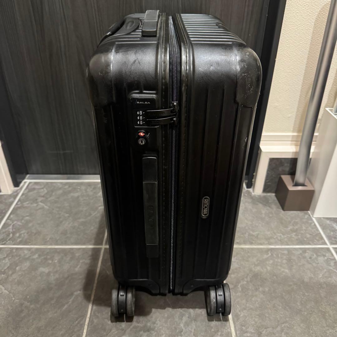 希少 廃番 RIMOWA SALSA 4輪 スーツケース マットブラック 35L