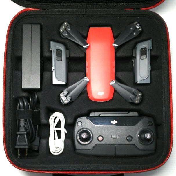 ドローン DJI Spark フルセット（赤）