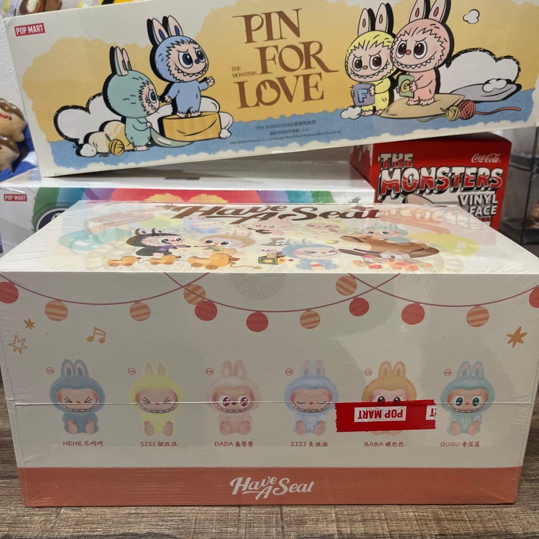 正規品】LABUBU POPMART Have A Seat ラブブ　アソート