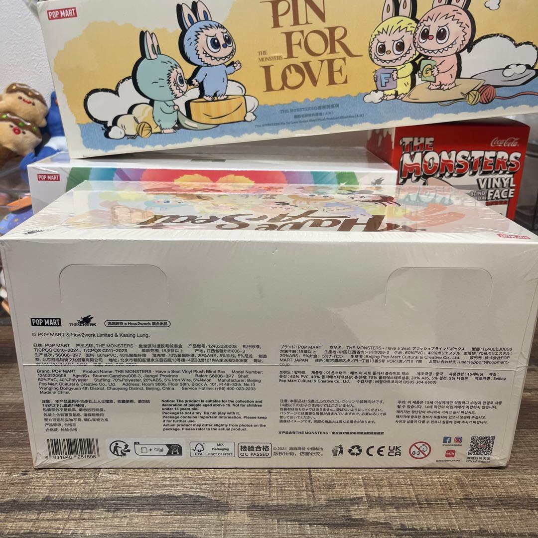 正規品】LABUBU POPMART Have A Seat ラブブ　アソート