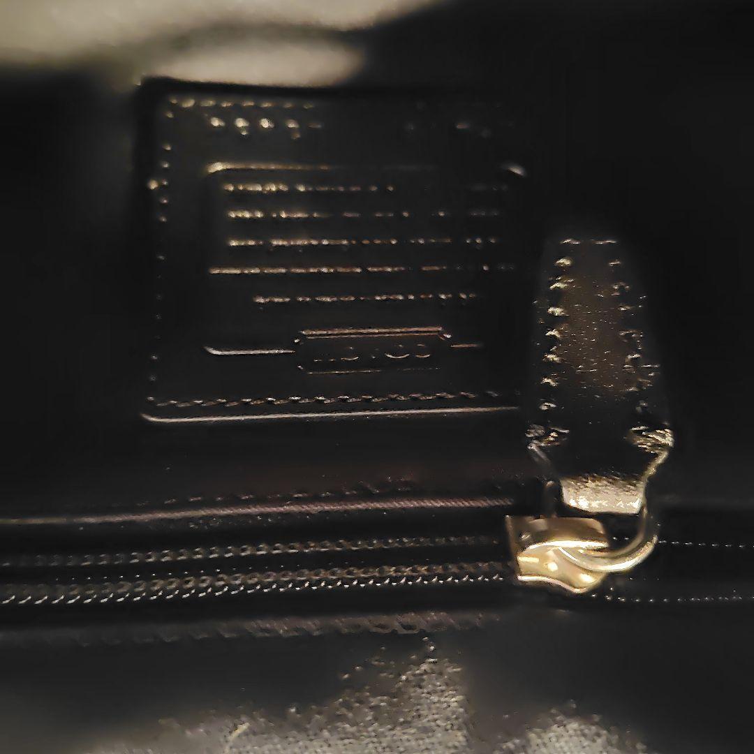 【美品】コーチ COACH レガシー ハンドバッグ ショルダー レザー 黒