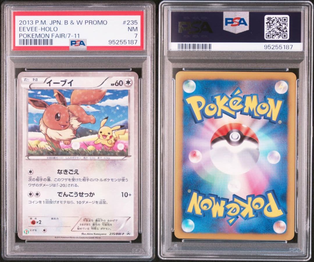 【PSA5/6/7】イーブイ PROMO プロモ 235/BW-P　3枚セット