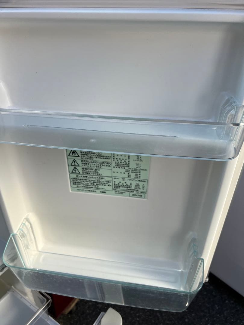 2014年式 138L 冷凍冷蔵庫 パナソニック NR-B146W