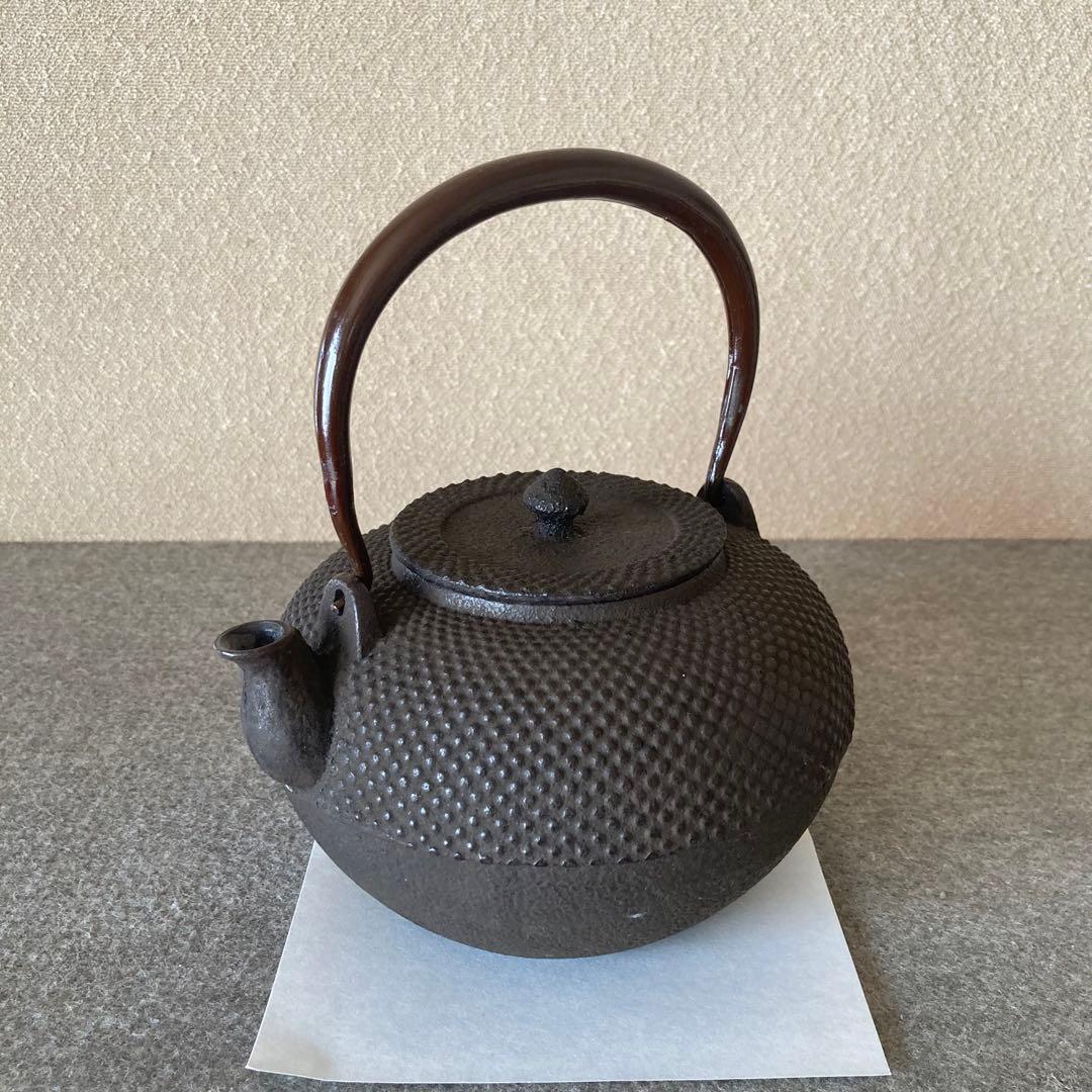 鉄瓶　茶道　専用箱　お手入れの栞