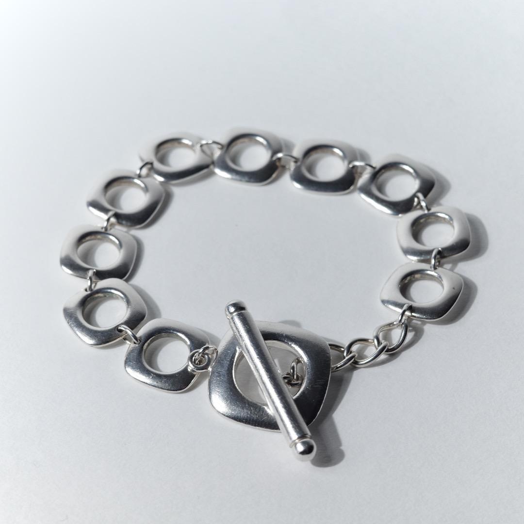 アクセサリー OLD \"TIFFANY&CO\" SQUARE CUSHION BRACELET