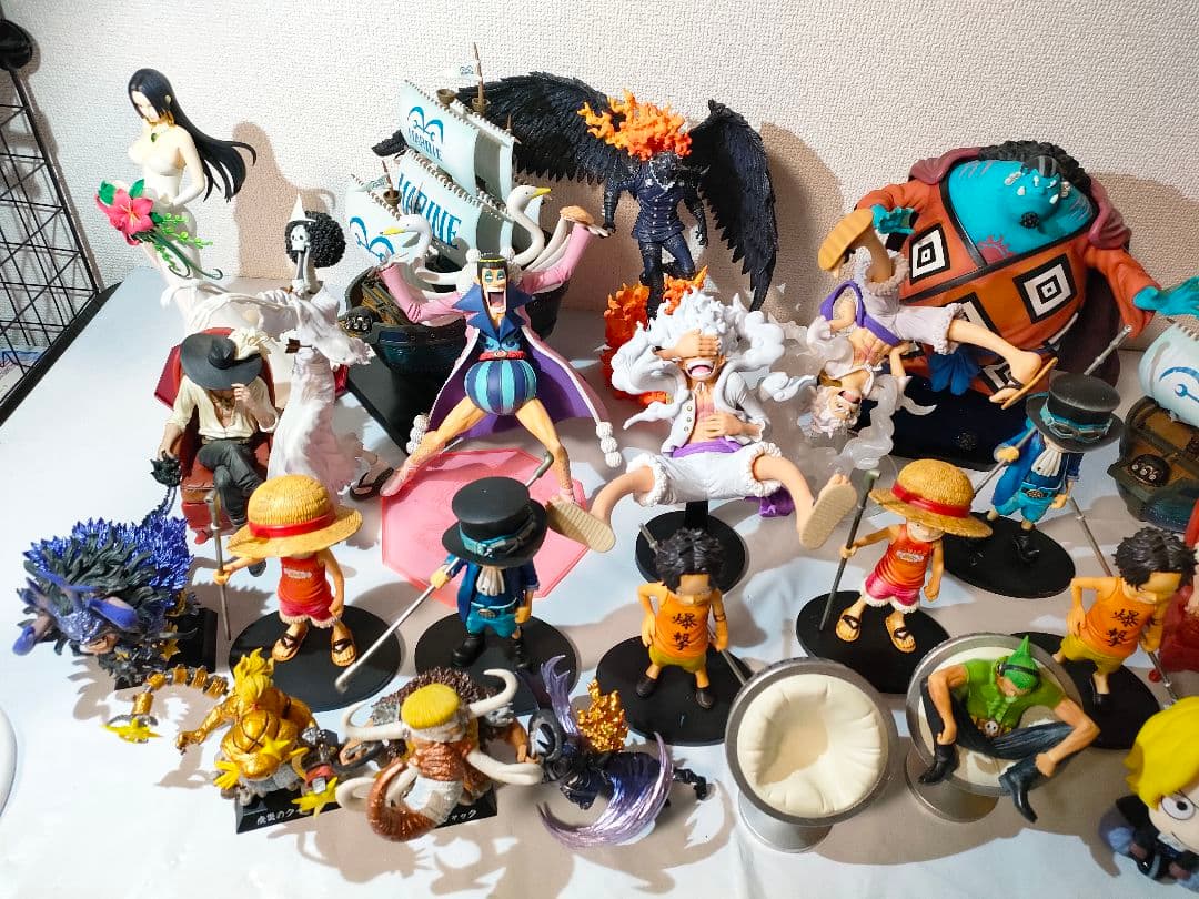 ☆　ワンピースフィギュア　まとめ売り　ルフィ　エース　サボ　ジンベエ　ブルック