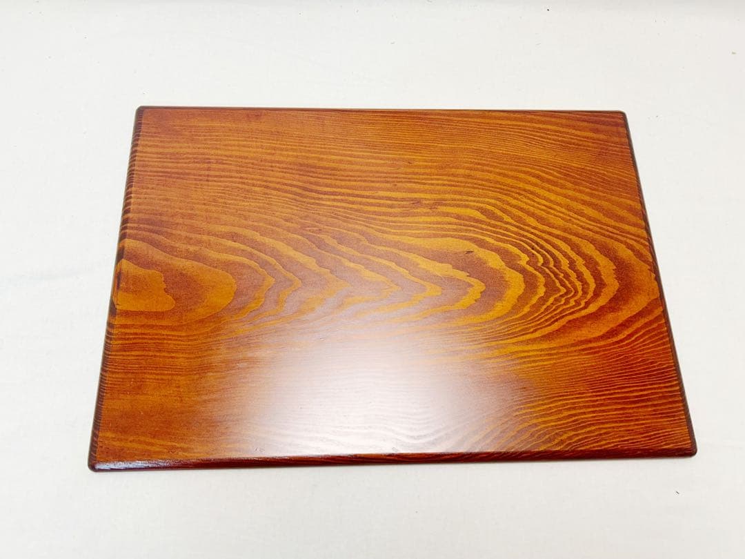 未使用 華道具 京塗師 新山閑斎作 松の木摺漆 蛤板 啐啄斎好写 共箱