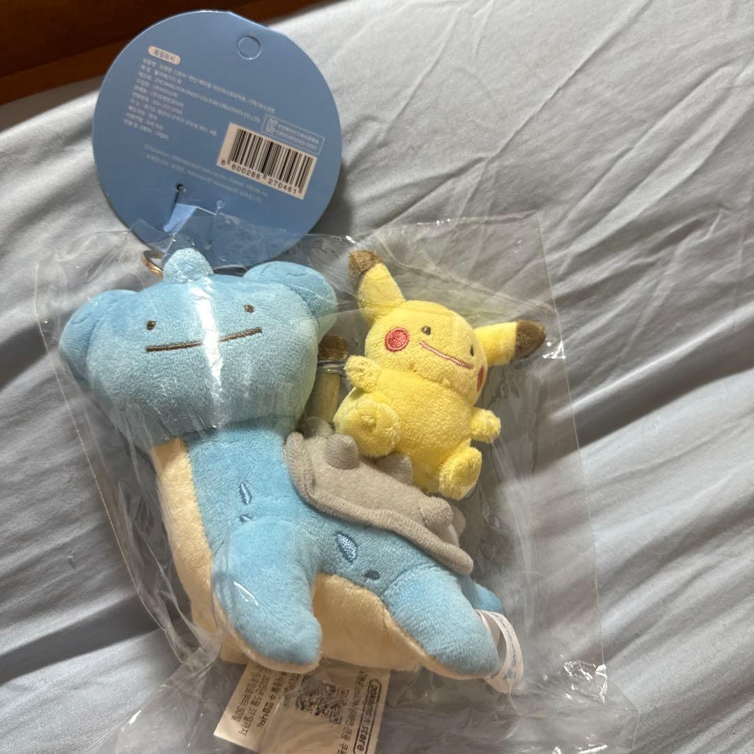 新品 【韓国限定】ポケモンメタモン ラプラスピカチュウぬいぐるみ