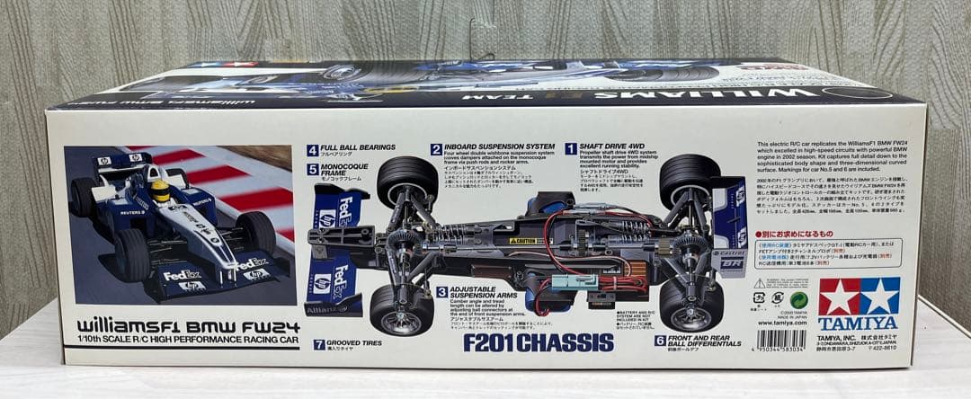 ホビーラジコン TAMIYA WILLIAMS BMW FW24
