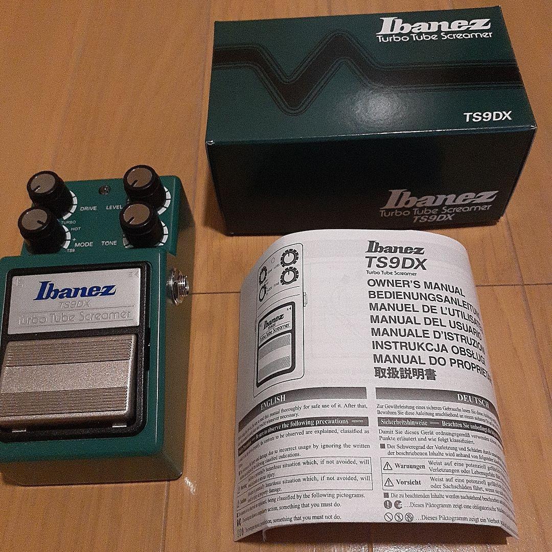 新品同様。Ibanez TS9DX 、 箱、説明書、