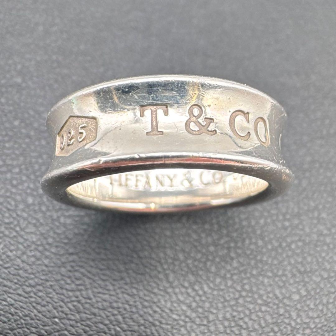 TIFANNY ティファニー ナローリング シルバー925 箱・袋付 12.5号