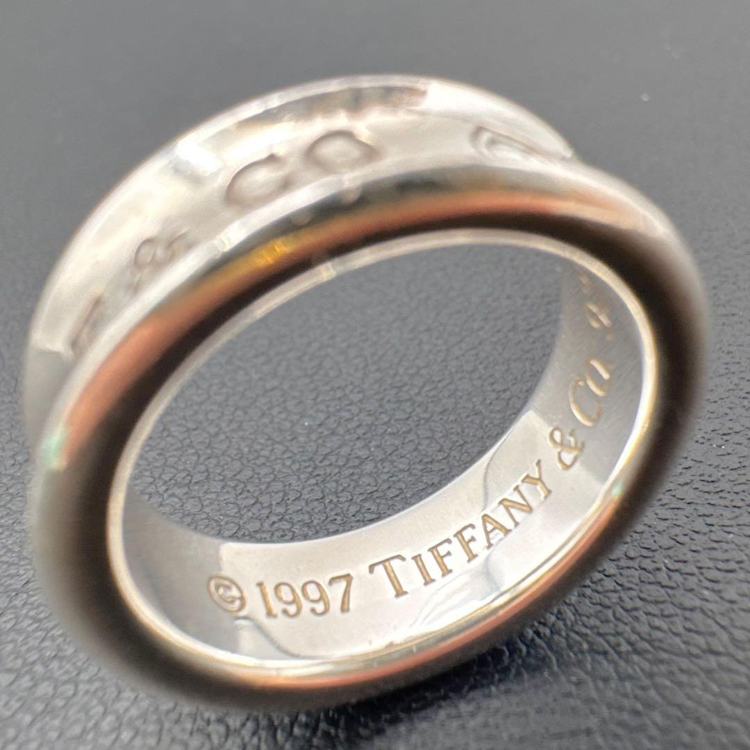 TIFANNY ティファニー ナローリング シルバー925 箱・袋付 12.5号