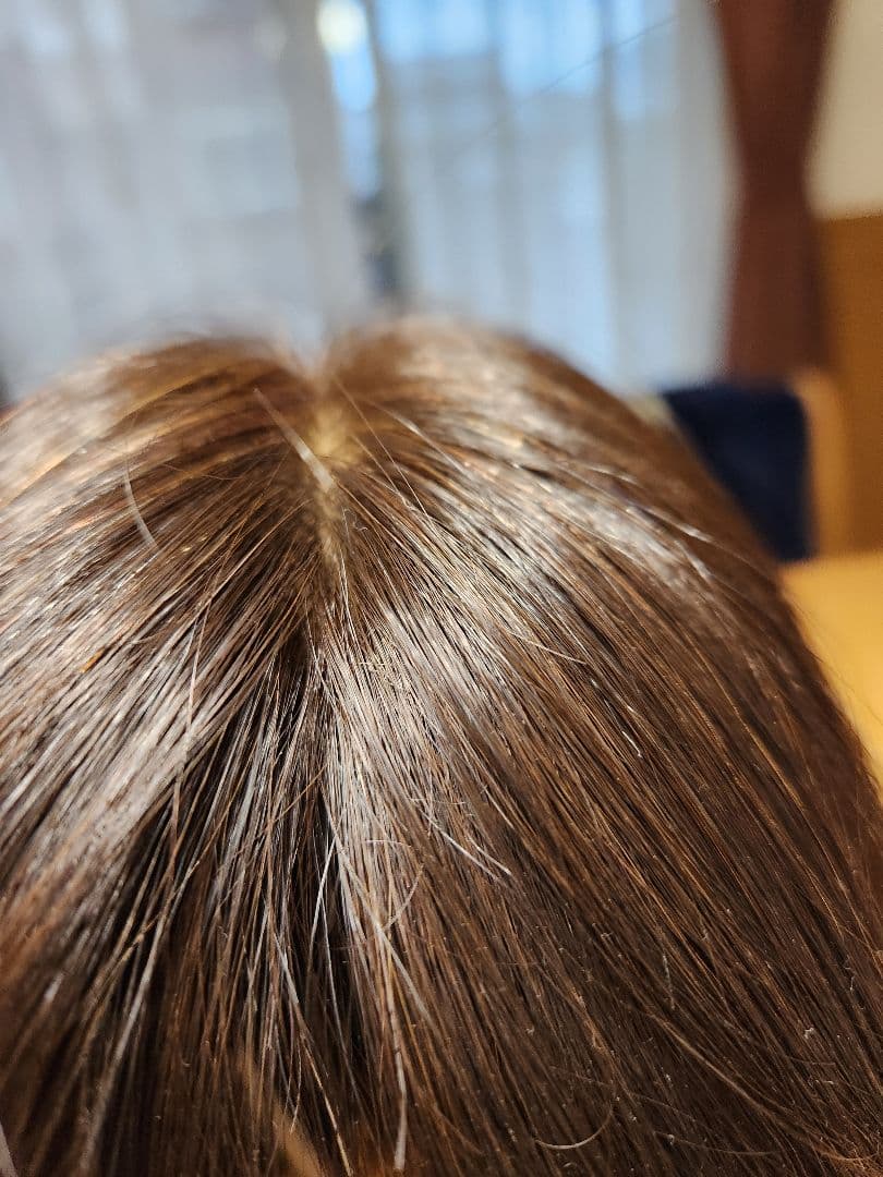 リネアストリア 天使のマニッシュショート人毛MIX ダークブラウン キャップ付