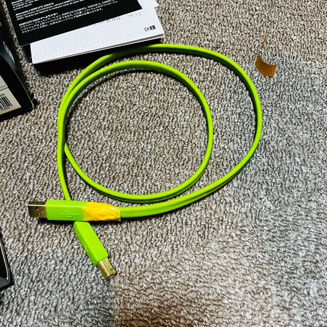 KOMPLETE AUDIO 6 オーディオインターフェイス オヤイデケーブル付