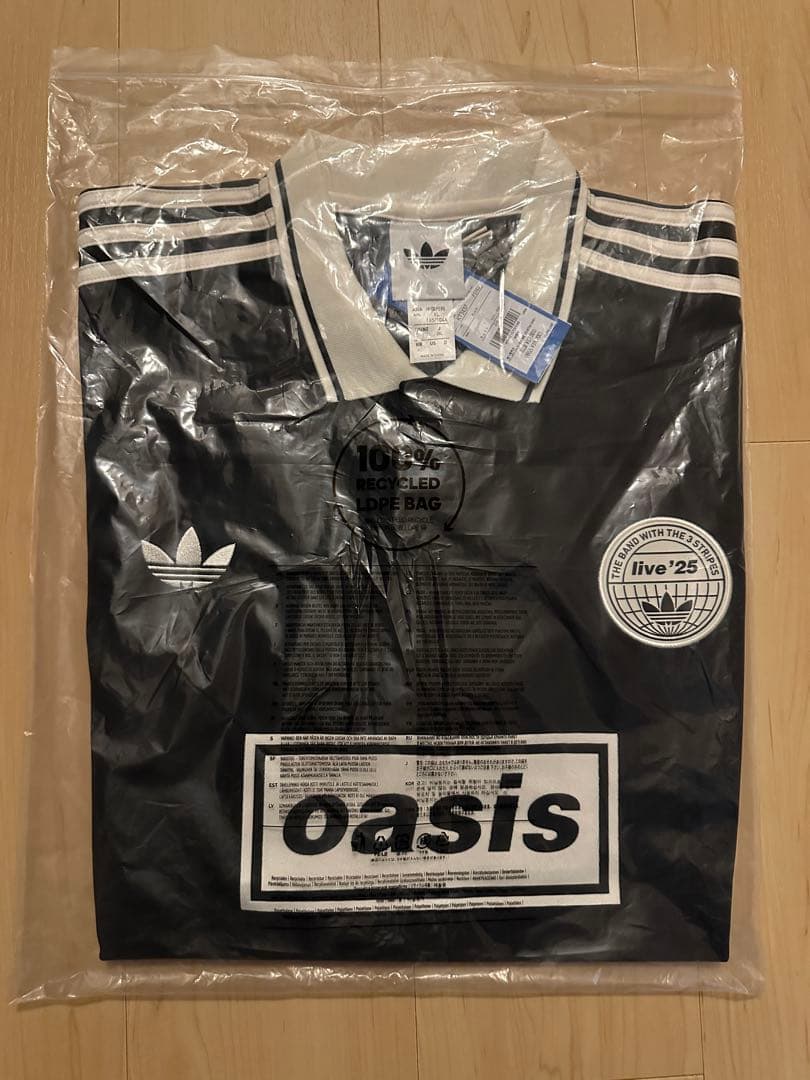 新品 OASIS 2XL(xxl)日本東京限定 adidas ジャガードジャージ