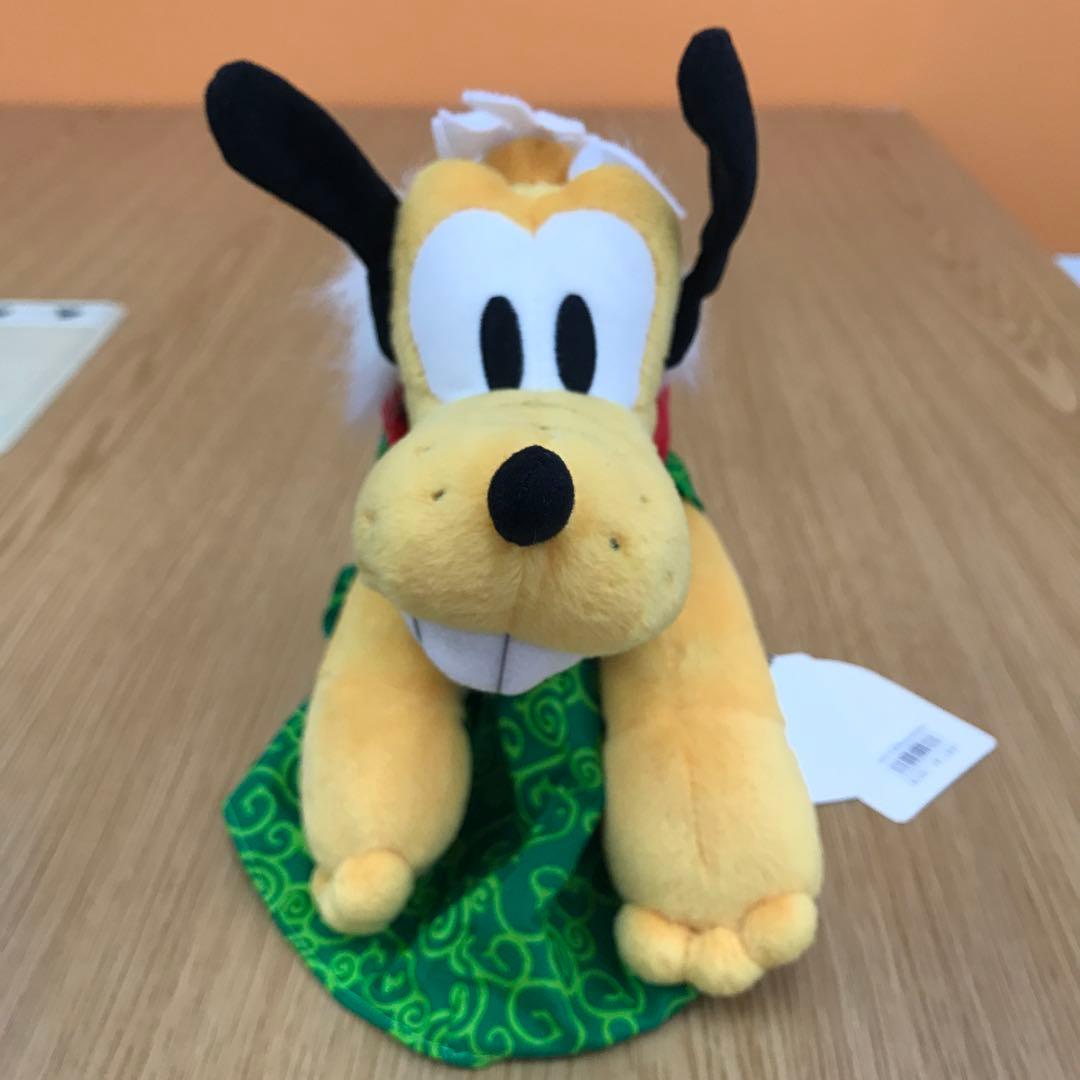 レア/当時物　東京ディズニーランド　プルート　獅子舞　ぬいぐるみパペット