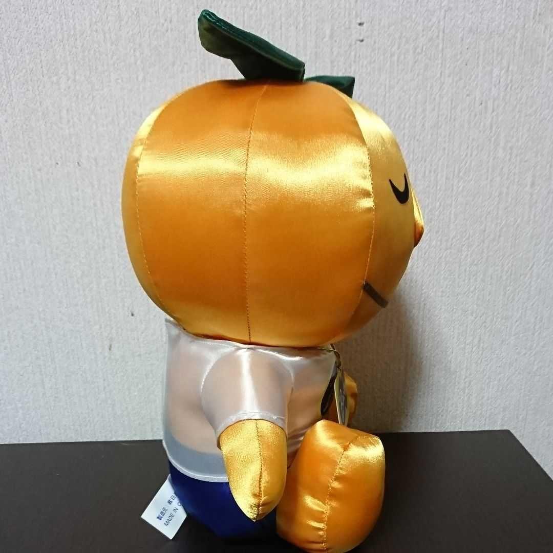 レア商品 年代物 昭和レトロ飲料メーカーバヤリースオレンジ坊や ぬいぐるみBIG