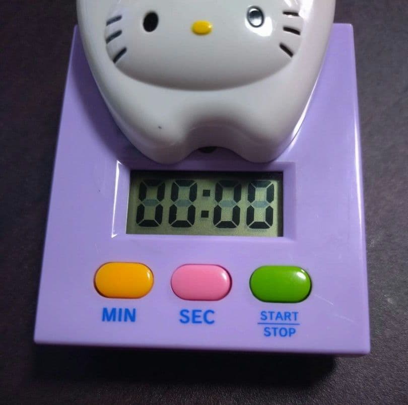 希少　非売品　サンリオ　キティ　歯科　タイマー　コラボ　2009