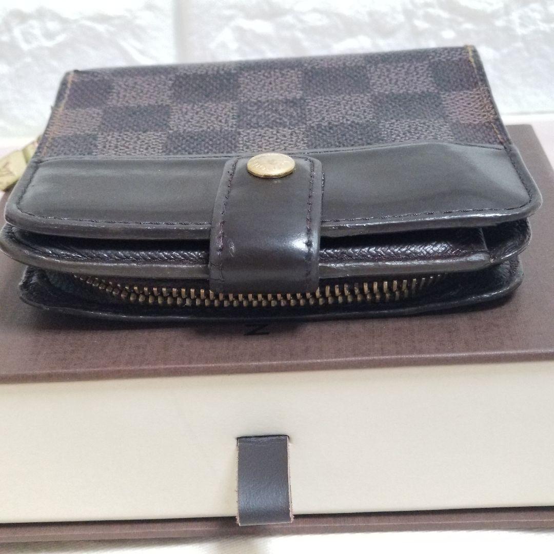 LOUIS VUITTON ダミエ コンパクトジップ 二つ折り財布